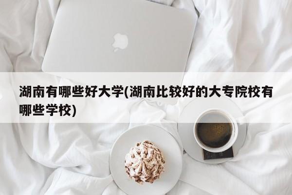 湖南有哪些好大学(湖南比较好的大专院校有哪些学校)